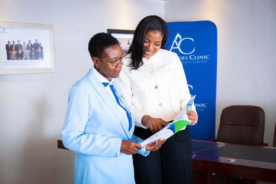 Client consultation photography Harare