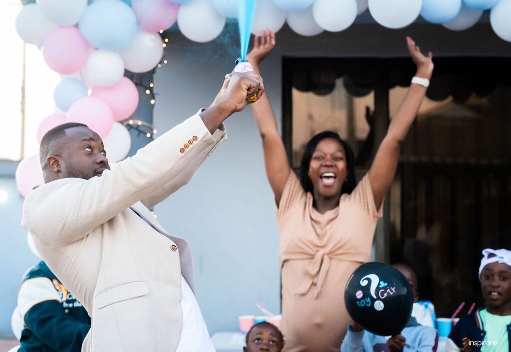 Gender reveal celebration photography Harare