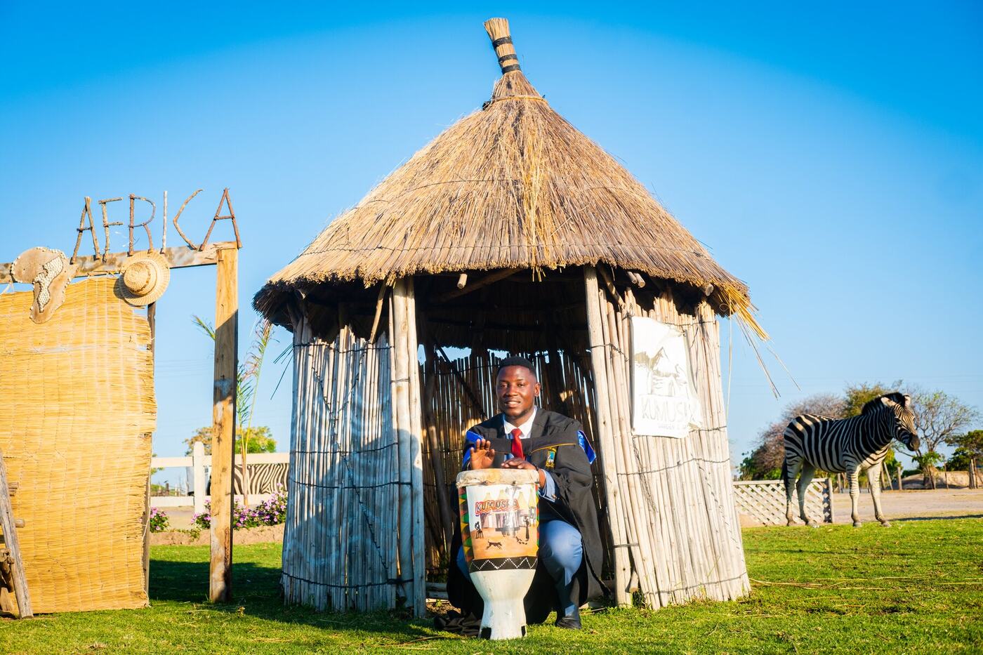Lodge graduation photography Zimbabwe