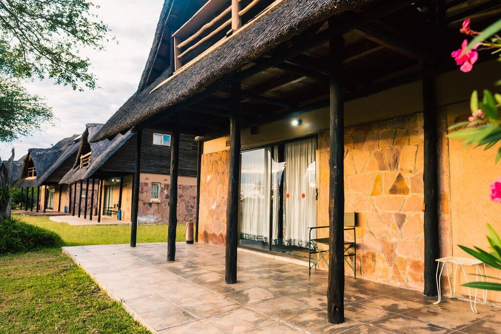 Lodge exterior photography Zimbabwe