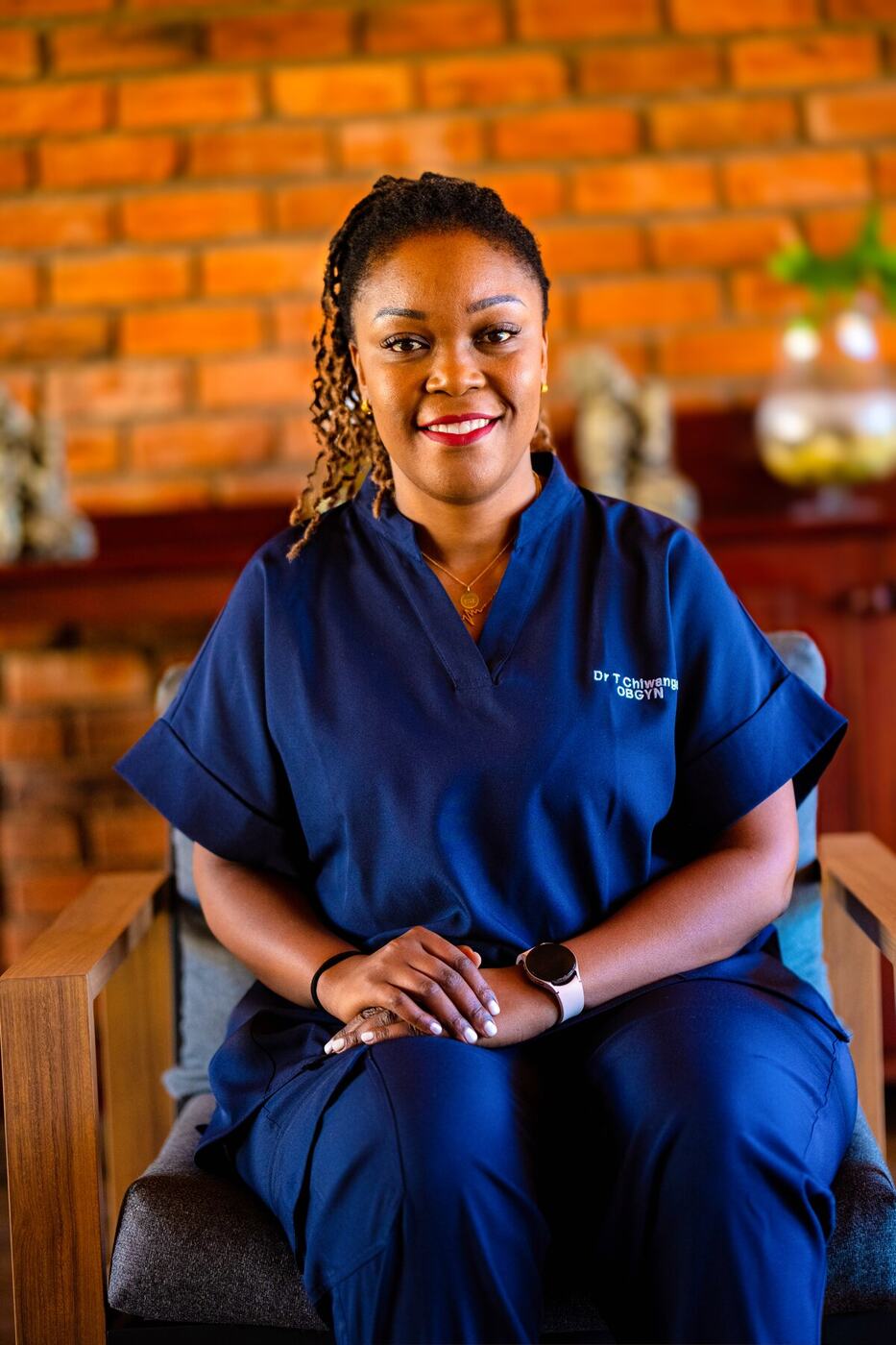 Medical clinic staff portrait photography Harare